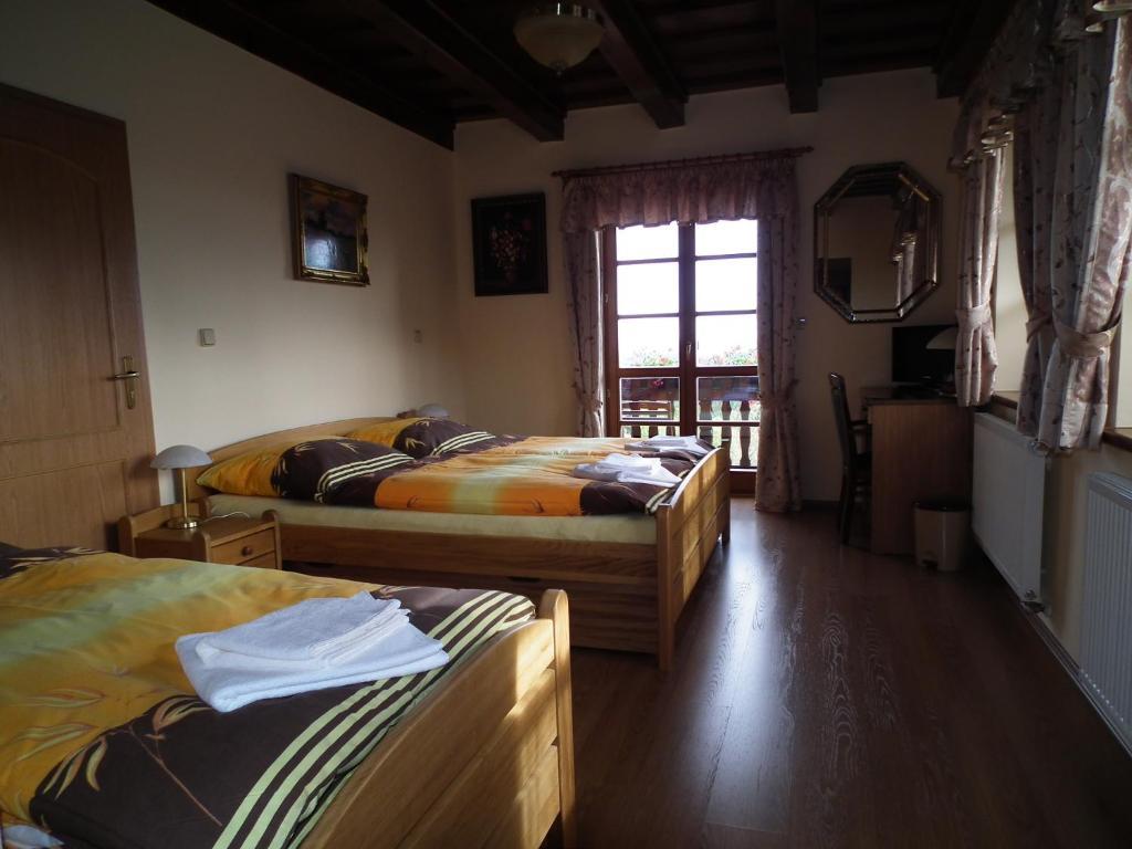 Hotel Alpska Vyhlidka Kvilda Rum bild