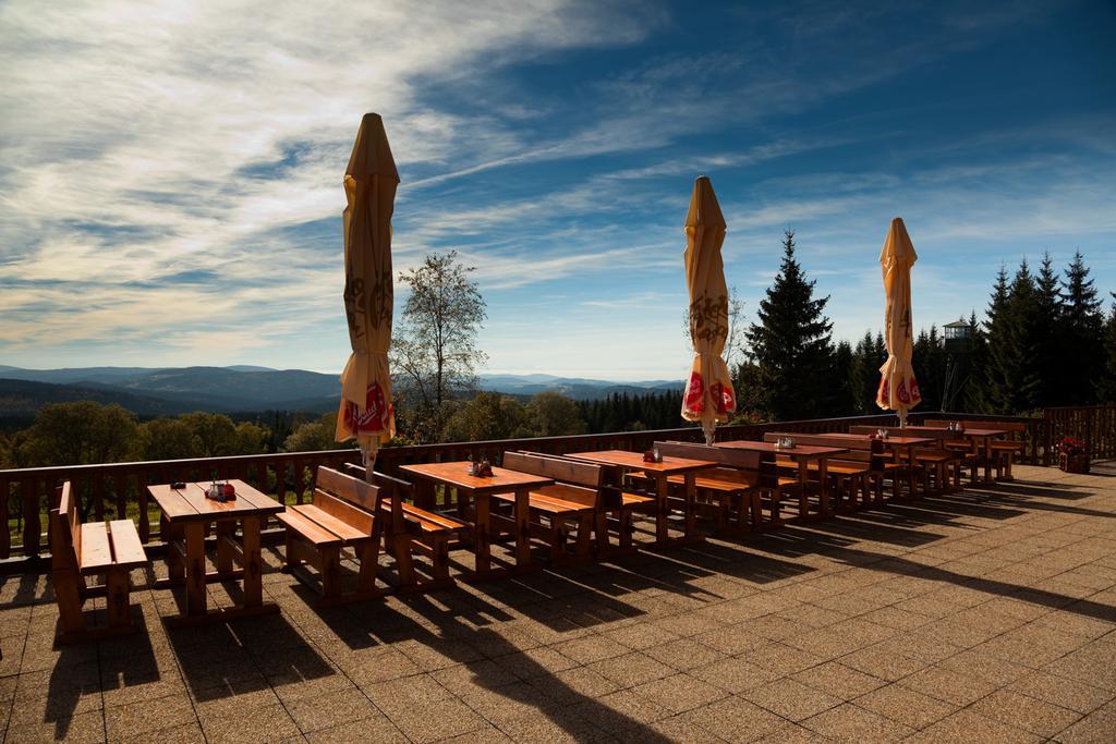 Hotel Alpska Vyhlidka Kvilda Exteriör bild